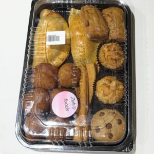 Tray of assorted pastries